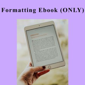 Interior Formatting (Ebook ONLY)