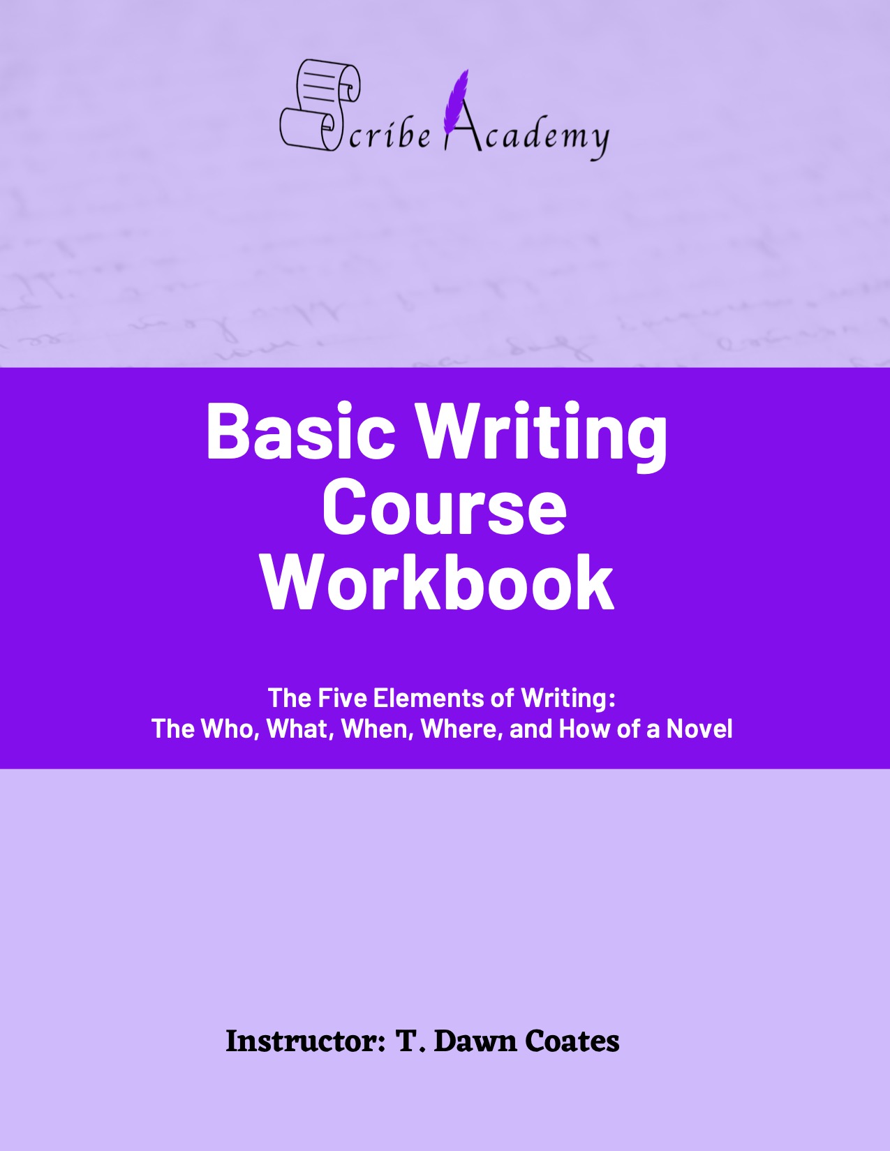 Basic Writing Course Workbook Cover