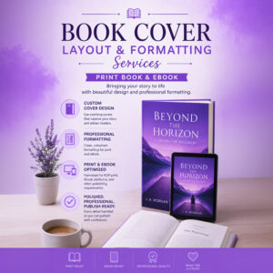 Book Cover Layout/Formatting (Print & Ebook)